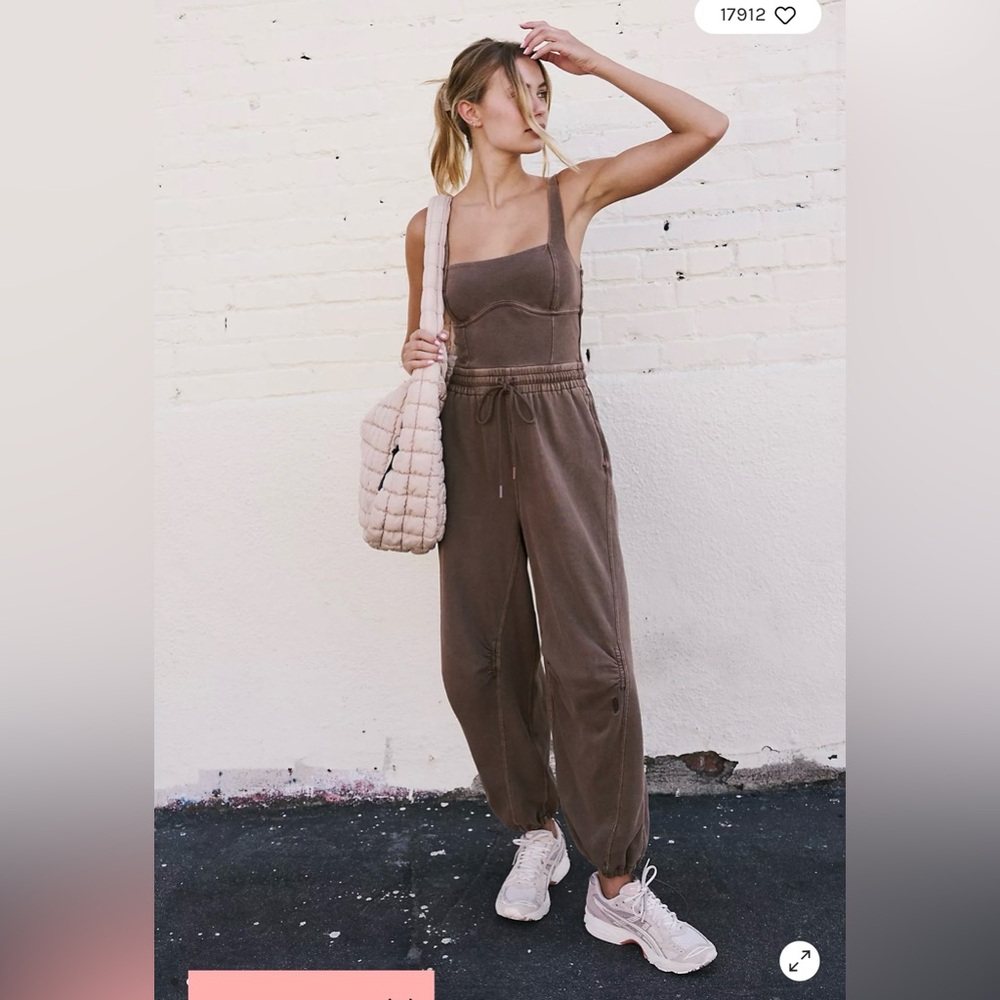 NWOT size Small Free People Movement Inbound jumpsuit